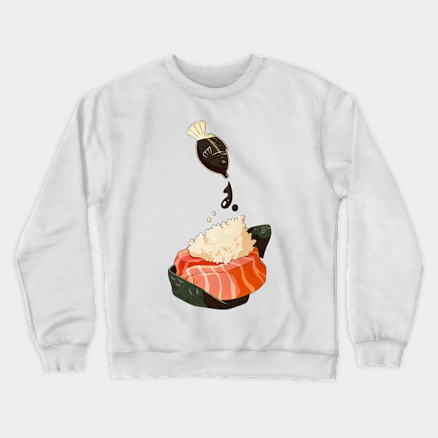 Sushi Crewneck Sweatshirt by Victoria Hamre